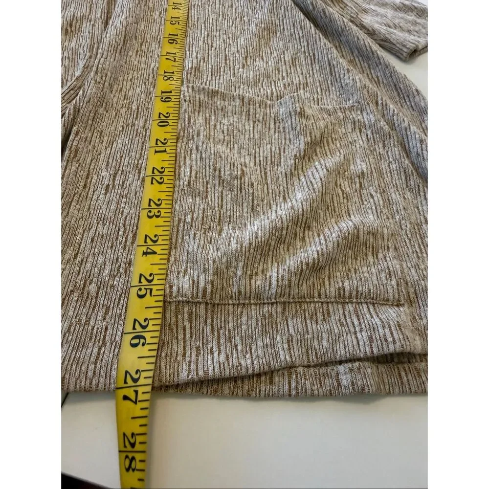J. Jill Pure Jill 2 Pc. Cardigan +‎ Shell Size M Linen Blend Oversized Lagenlook